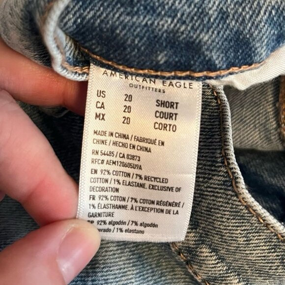 American Eagle 90s Bootcut Jeans Plus Size 20 Short - Picture 6 of 10